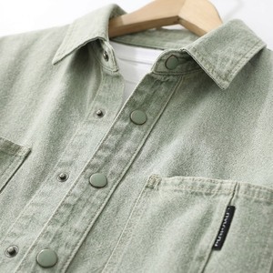 Ropa exterior informal para hombre, chaqueta de moda para hombre, chaqueta vaquera personalizada para hombre - Product Image 2