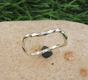 Minimalist 925 Sterling <b>Silver</b> Gemstone <b>Band</b> Ring Dainty Stackable Thin Classic <b>Wedding</b> Certified High Ring Jewelry for Women - Product Image 4