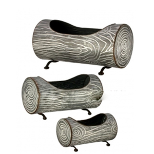 Seau de Noël en métal vintage fait main avec poignée en corde, style classique, design élégant, vierge pour sublimation, décoration d'intérieur - Product Image 2