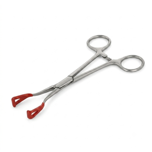 Retractor Labial de Acero Inoxidable Optitech Healthcare con Puntas Rojas para Uso Quirúrgico, Instrumento de Clase I con Certificación CE RD-0021 Blanco, 1 Año de Garantía - Product Image 1
