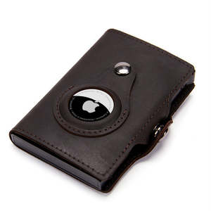 Cartera de Cuero Crazy Horse con Tecnología RFID, Tarjetero y Clip para Billetes Delgado - Product Image 3