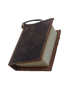 Handmade Brown Leather Carabiner Keychain Rectangle Shape Durable <b>Customized</b> <b>Key</b> <b>Ring</b> Compact Stylish Gift - Product Image 1