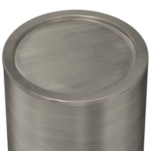 Antique <b>Silver</b> Corbin Metal <b>Side</b> <b>Table</b> Elegant Living Room Furniture - Product Image 6