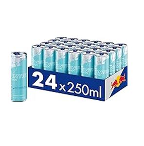 Red Bull Edición Invierno Vainilla y Frutos Rojos Helados, Paquete de 24 Latas de 250ml con 0.1g de Sal por 100ml para Equilibrio Electrolítico, Disponible para Exportación - Product Image 6