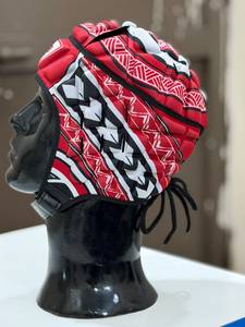Protection de tête de rugby, couleur unie, tissu poly, design matelassé, 7 aérations, impression par sublimation personnalisée, casque de sport unisexe - Product Image 2
