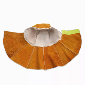 Capuche de soudeur en cuir de vachette fendu, protection thermique, protection industrielle de la tête, protection du niveau B, 500-1000C - Product Image 4