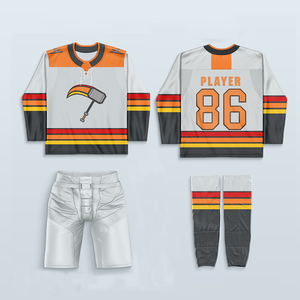 Jersey de Hockey sobre Hielo Juvenil Personalizado, Sublimación Completa, Secado Rápido, Uniforme para Práctica y Juego, Fabricante Mayorista OEM ODM - Product Image 1