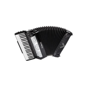 Authentique <span class=keywords><strong>FR</strong></span>-<span class=keywords><strong>8X</strong></span> <span class=keywords><strong>Roland</strong></span> V-accordéon Clavier Type BK Noir 41 Touches 120 Basses OEM Sans Fil Transmission sans fil 2x12 vitesses Garantie 3 ans - Product Image 4
