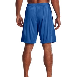 Pantalones cortos de secado rápido azules lisos para hombre, cintura elástica, ropa deportiva informal - Product Image 5