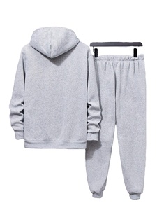 Conjunto Deportivo Unisex con Logotipo Personalizado al por Mayor, Ropa Deportiva para Entrenamiento, 100% Algodón Felpa, Transpirable e Impermeable - Product Image 2