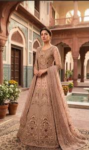 Pakistani Women Awesome Bridal <b>Lehnga</b> Choli Dress Crafted with Heart for Beautiful Princess Heavy Embroidered Work 2026 - Product Image 3