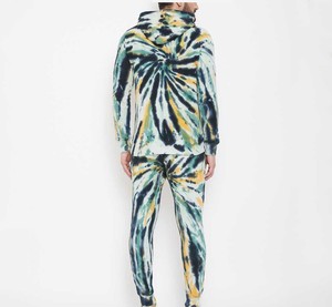 Nuevo chándal tie-dye para hombre, cosido a mano, antiarrugas, transpirable, de alta calidad, con precio de mayoreo. - Product Image 3