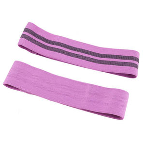 Bandes de résistance pour les hanches avec logo personnalisé Roziv Sports, en tissu nylon écologique, antidérapantes, portables, élastiques, pour l'entraînement physique - Product Image 1