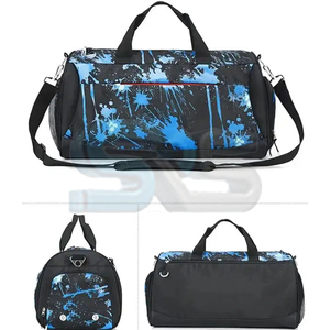 Bolsa de deporte impermeable con compartimento separado para ropa seca y mojada, para viajes, gimnasio, fin de semana, de gran capacidad, con logotipo personalizado OEM, para hombre, fabricante. - Product Image 5