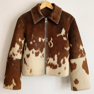 Custom Fit Hair On <b>Leather</b> <b>Jacket</b> For <b>Men</b> Premium Material Fashion Wear Durable Winter Outerwear Collection Design - Product Image 1