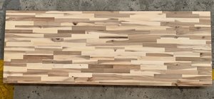 SMARTWOOD Planche de bois brut d'acacia à jointures à languettes et chants collés pour plateau de table à manger DIY, plan de travail pour bureau à domicile, meuble, fournisseur en gros - Product Image 3