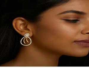 Pendientes Colgantes de Libélula Aurelia de Calidad de Exportación para Mujer, Joyería Moderna Inspirada en la Naturaleza, Disponible al Mejor Precio del Mercado - Product Image 4