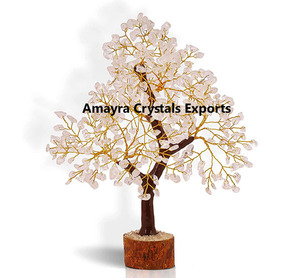 Pot de fleurs décoratif en bois fait main avec 300 perles de quartz cristal, thème mascotte, étanche, vente en gros AMAYRA CRYSTALS - Product Image 6