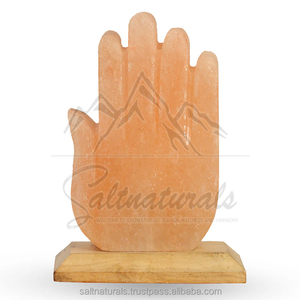 Lampe en sel de l'Himalaya faite à la main pour la décoration intérieure, lampe en sel à lumière chaude, style naturel - Product Image 6