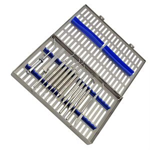 Juego de Instrumentos para Rellenos Dentales de Composite, Kit de Restauración Dental de Acero Inoxidable con Caja de Esterilización, por QASIDEN INSTRUMENT - Product Image 4