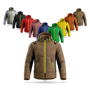 Chaqueta de Motocicleta Protectora para Invierno, Impermeable, Cortavientos, Térmica, con Capucha, Estilo Armadura, Chaqueta de Motociclista para Hombre, Venta al por Mayor - Product Image 1