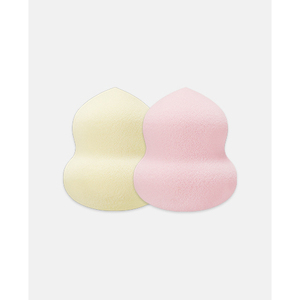 Arkwell NOUVEAU Giverny Lot de 2 mini éponges de maquillage moelleuses en forme de guimauve - Product Image 1