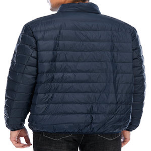 2024 <b>Winter</b> Men's Custom Size Puffer Jacket OEM New Design with Hooded Zipper Padded <b>Coat</b> Formal Style Lightweight on Sale - Product Image 3