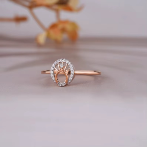 Antique Double Circle 925 Silver 14K Yellow Gold Moissanite Ring Women's Classic Love <b>Memorial</b> Anniversary For Christmas <b>Gift</b> - Product Image 4