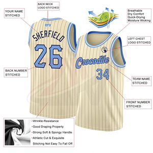 Diseña tu Propia Camiseta de Baloncesto Personalizada, Sublimada, Unisex, de Secado Rápido, Transpirable, 100% Poliéster - Product Image 4