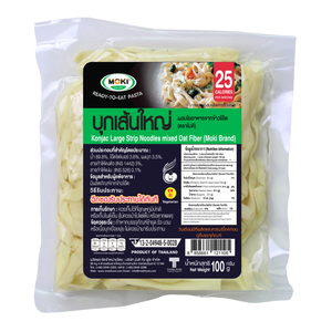 Pâtes Linguine de Konjac à base de fibres d'avoine, prêtes à consommer, en boîte de 100g, sachet, raffinées, instantanées, certifiées Halal, sans gluten, faibles en sodium, compatibles Keto - Product Image 1