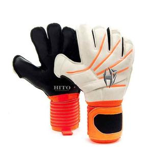 Gants de gardien de but de football personnalisables, durables, super adhérents en PU avec une haute résistance à l'usure, flexibilité, protection des doigts en latex - Product Image 1