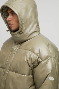 Vestes d'hiver pour hommes de haute qualité, imperméables, grandes tailles, avec duvet de canard blanc, à capuche et chaudes - Product Image 6