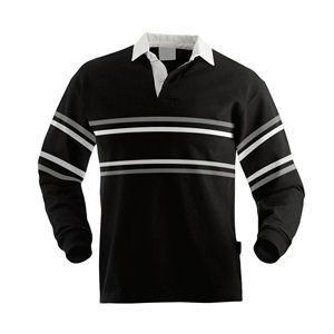 Camiseta Polo de Rugby a Rayas Casual para Hombre, Suave, Duradera y Perfecta para Uso Diario, Deportes y Atuendos Casuales, Jersey de Rugby Transpirable - Product Image 6