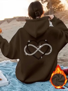 Sudadera Corta Sexy para Mujer, Sudadera con Capucha Personalizable con Logotipo, Sudadera Corta Lisa - Product Image 2