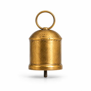 Campana de Hierro Rústica Estilo Vintage para Ganado, Campana Colgante para Seguimiento de Animales de Granja, Uso en Exteriores y Decoración de Casas de Campo - Product Image 1