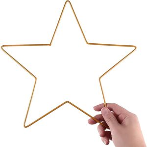 Golden Color Wired <b>Star</b> Decorative Christmas Tree <b>Hanging</b> Ornaments Supplies in Wholesale Price - Product Image 3