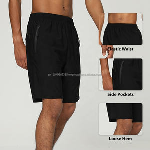 Haute qualité hommes impression décontracté Fitness Shorts respirant séchage rapide conception taille élastique ourlet ample basket-ball entraînement taille XXL - Product Image 2