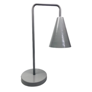 Lámpara de Mesa Moderna y Elegante de Metal, Estilo Antiguo en Latón, con Pantalla Cónica para Iluminación Interior, Personalizable - Product Image 2