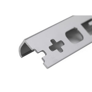 Profilé de bordure de carrelage en aluminium extrudé personnalisé de la série 6000 pour la décoration, services de découpe et de soudage CNW Aluminium - Product Image 4