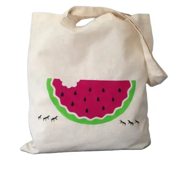 Buy Wholesale Customized cotton canvas tote bag, Recycle organic cotton tote bags for promotion