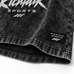 Impression DTG, personnalisez votre design, photos, t-shirt pour homme à manches courtes, été, style vintage lavé, style hip hop, 100% coton - Product Image 5