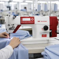 Machine à coudre informatisée à point noué à grande vitesse VMA avec guide vocal des paramètres pour la fabrication de vêtements
