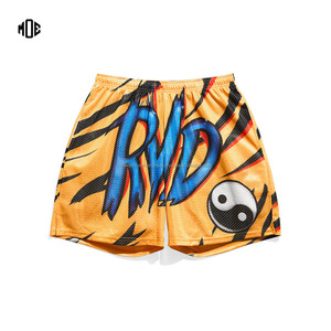 OEM Custom <strong>Men's</strong> 5 Inch <strong>Inseam</strong> <strong>Shorts</strong> American Vintage Quick Dry 100% Polyester Stylish Beach Gym Wear <strong>11</strong>/1 Tuk Mesh Breathable - Product Image 6