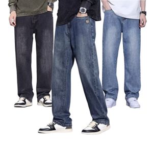 Pantalones de Pierna Recta de Lona OEM para Hombre, Talla Grande, Transpirables, Ecológicos, de Peso Medio, Estilo Americano, Casuales, Otoño Invierno 2025 - Product Image 1