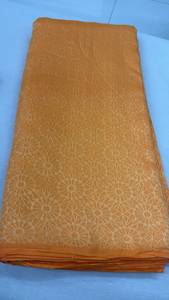 Tela Jacquard Premium de Dos Tonos con Revestimiento de PA, Poliéster/Algodón de Peso Medio, Elegantes Saris, Lehengas, Trajes de Diseñador de Alta Gama - Product Image 3