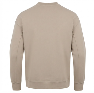 Sudadera de invierno para hombre de alta visibilidad, de tejido polar cepillado, corte relajado, con estampado personalizado y etiqueta tejida. Proveedor de ropa al por mayor para streetwear. - Product Image 2