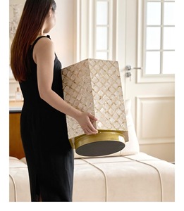 ILAHI's Bone Inlay <b>Table</b> Modern Design Agate Detailing <b>Storage</b> Portable Home Furniture - Product Image 5