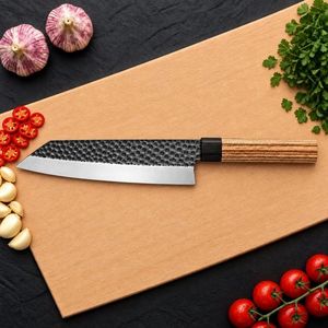 Ensemble de couteaux de chef professionnels avec lames de coupe durables pour la préparation et la cuisson des aliments, cuisine professionnelle - Product Image 6