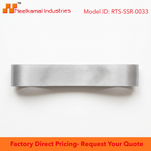 Cinta de Satén Plateada de 25mm de Una Cara, Paquete de 5 Rollos x 8 Metros para Decoración de Banquetes, Bodas, Fondos y Adornos - Product Image 6