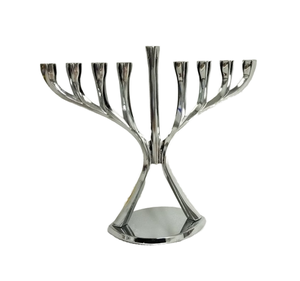 เชิงเทียน menorah ดีไซน์สร้างสรรค์เชิงเทียนโลหะอลูมิเนียมคุณภาพสูงสำหรับตกแต่งบ้านและงานแต่งงานสำหรับคริสต์มาส - Product Image 1